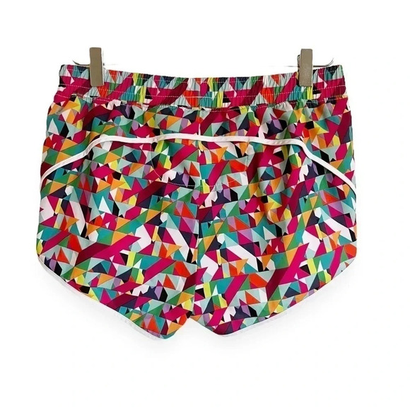 Fabletics “Adrian” Lined Shorts In Geometric Print Size Small - Picture 4 of 7